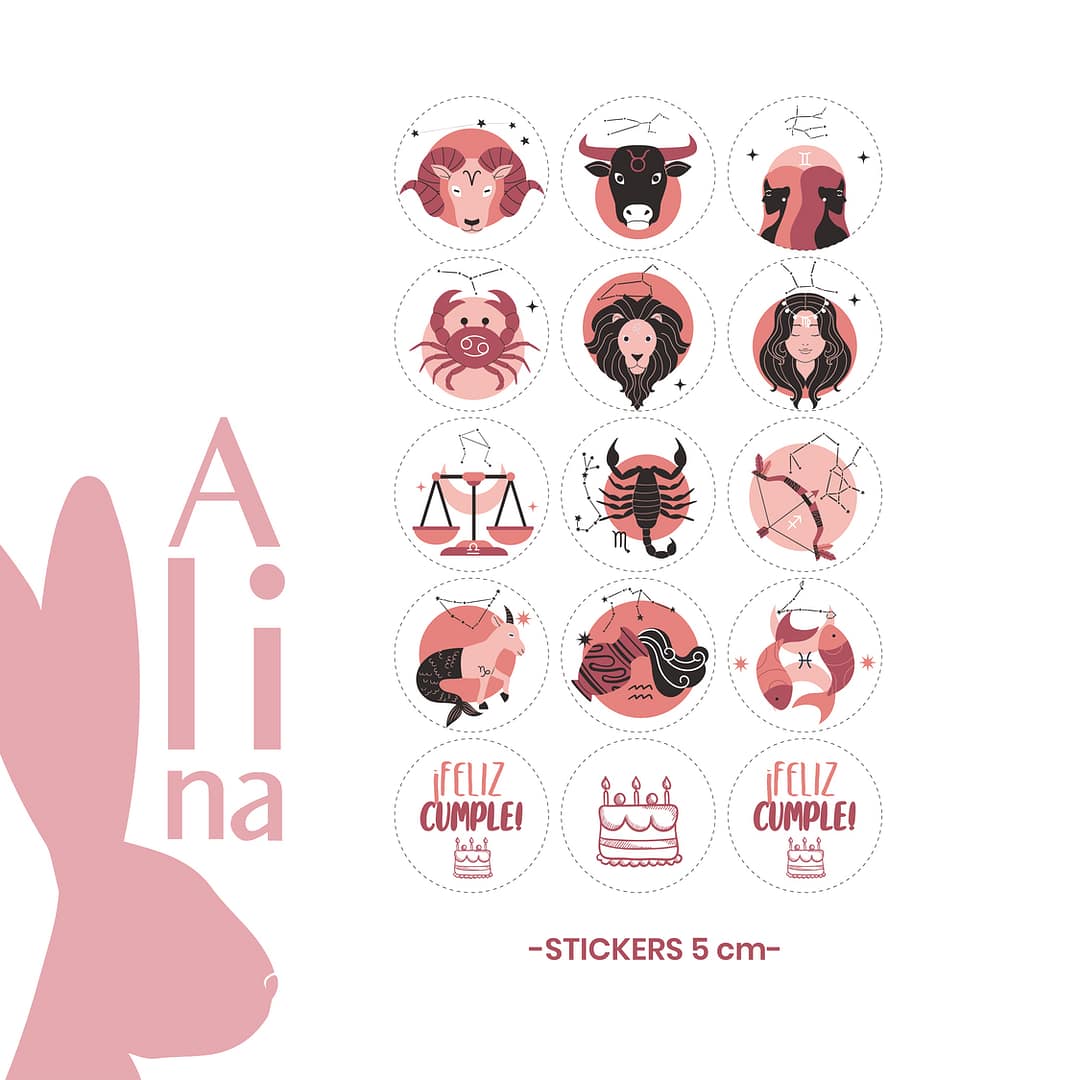 IMPRIMIBLE FELIZ CUMPLE - SIGNOS - Imagen 5