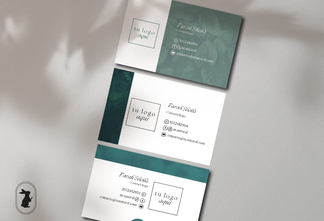 Natural Green Tarjetas Personales