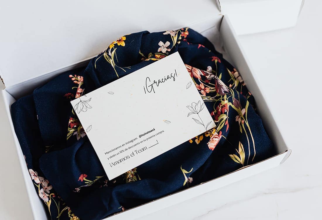 Gracias Flores Tarjetón