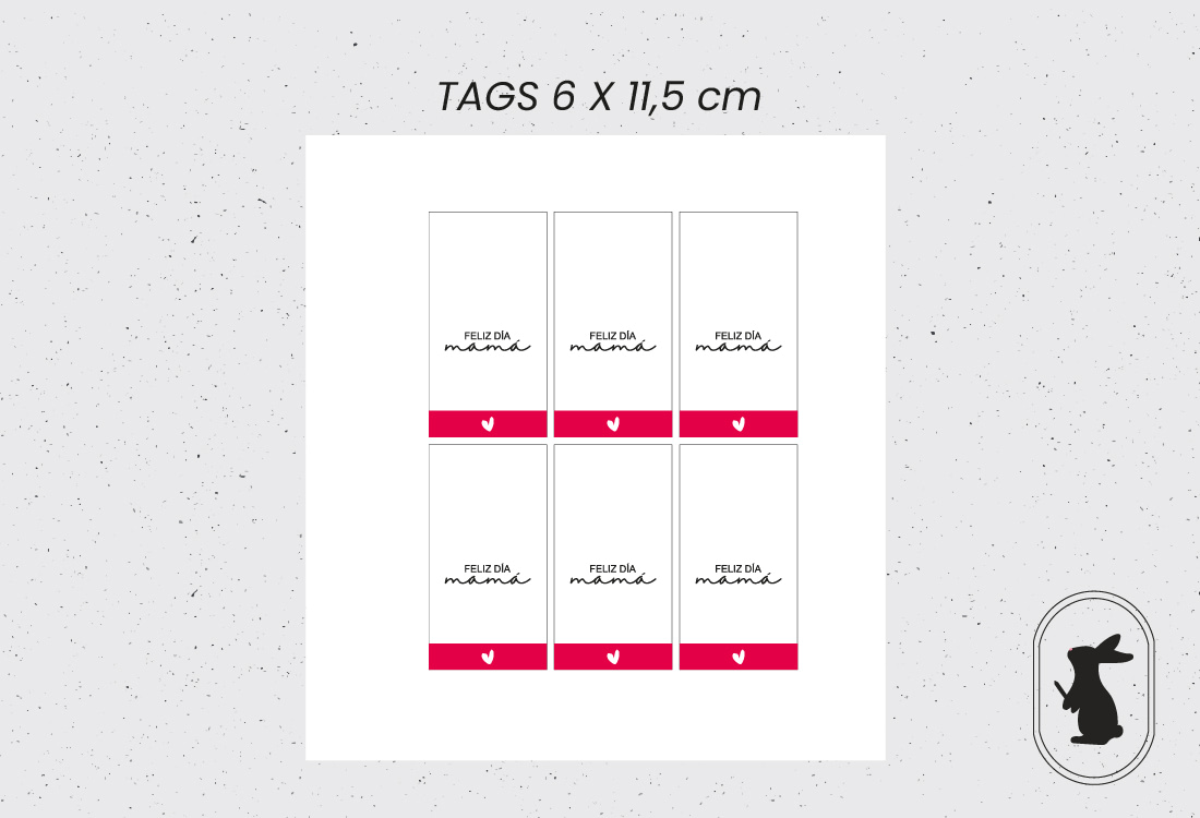 IMPRIMIBLE CON AMOR MAMÁ - Imagen 3