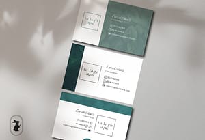 Natural Green Tarjetas Personales