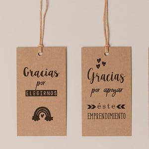 Muestra etiquetas Kit Emprendedor Negro - Grupo Alina Diseño Grafico, Branding, Diseño Web, Neuquen, Buenos Aires, Cordoba, Madrid