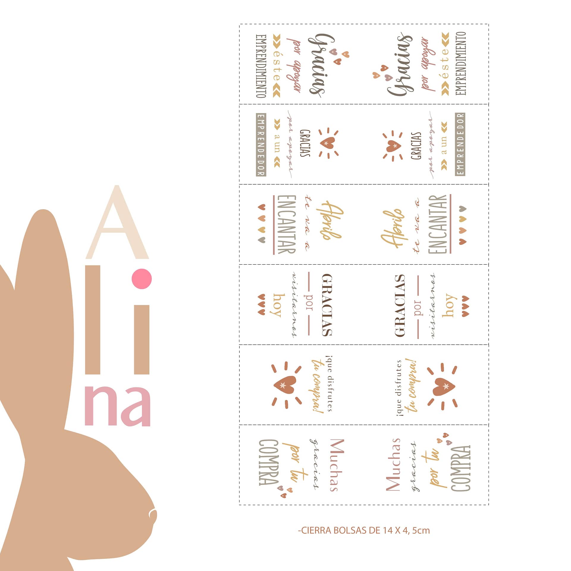 Kit Emprendedor Color Muestra 3- Grupo Alina Diseño Grafico, Branding, Diseño Web, Neuquen, Buenos Aires, Cordoba, Madrid