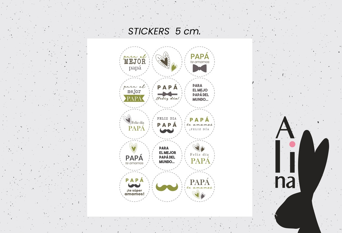 IMPRIMIBLE PAPÁ CLÁSICO (COLOR) – Grupo Alina – Diseño y Branding